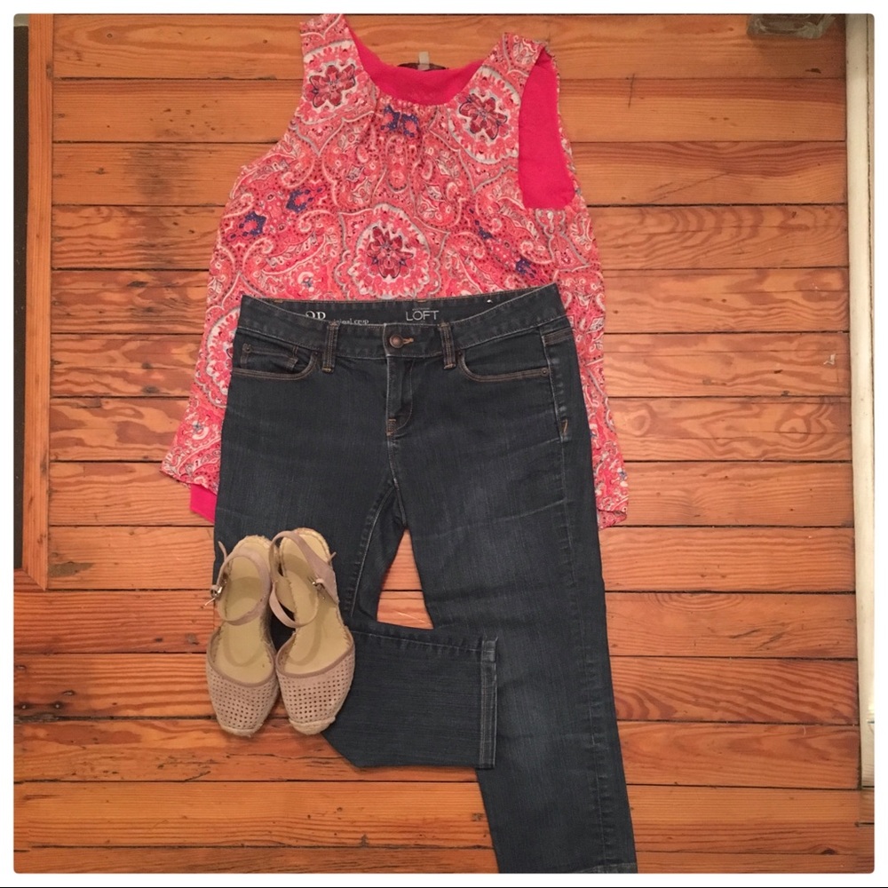 LOFT jean capris